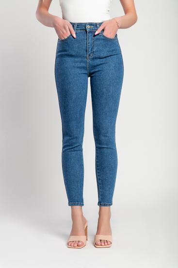 "Luxe Jeans" Magas derekú, szuper-sztreccs skinny farmer